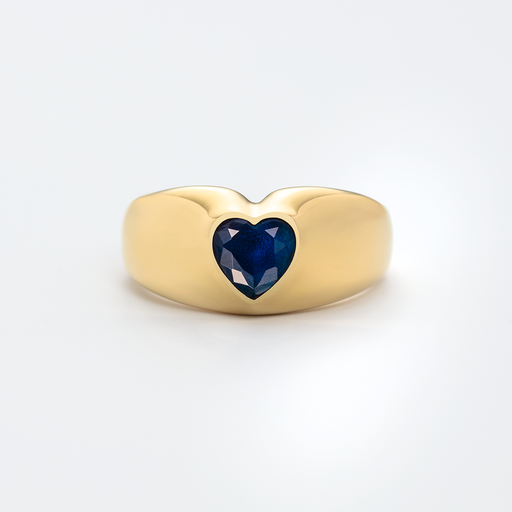 Paul Hewitt Bold Heart Ring Gold Saisonale Angebote