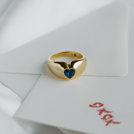 Paul Hewitt Bold Heart Ring Gold Saisonale Angebote