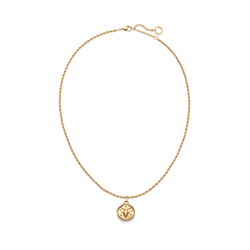Paul Hewitt Rope Chain Halskette und Zodiac Charms Gold Sonderangebot der Fabrik