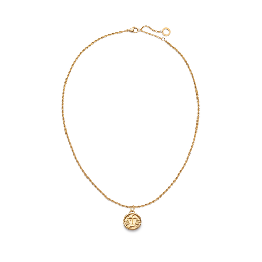 Paul Hewitt Rope Chain Halskette und Zodiac Charms Gold Sonderangebot der Fabrik