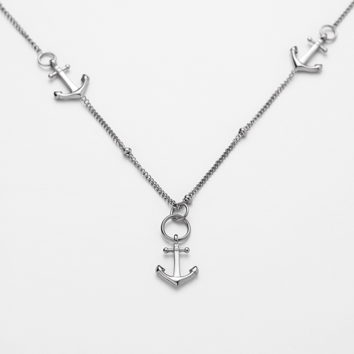 Paul Hewitt The Anchor II Halskette Silber Bis zu 55% Rabatt