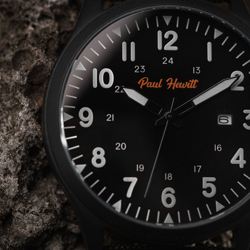 Paul Hewitt Captain's Field Watch Midnight black Letzte 3 Tage
