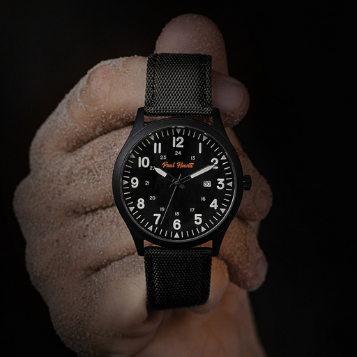 Paul Hewitt Captain's Field Watch Midnight black Letzte 3 Tage