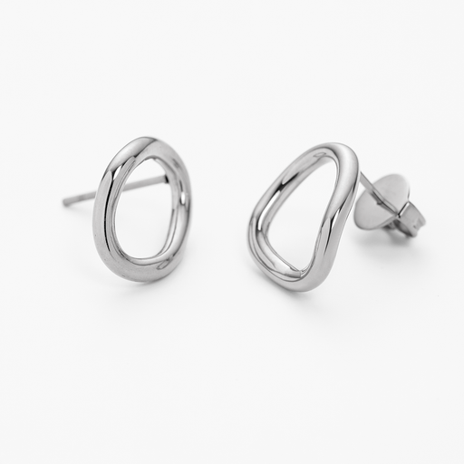 Paul Hewitt Waves Mono Ohrring Silber 50% Rabatt mit kostenlosem Versand