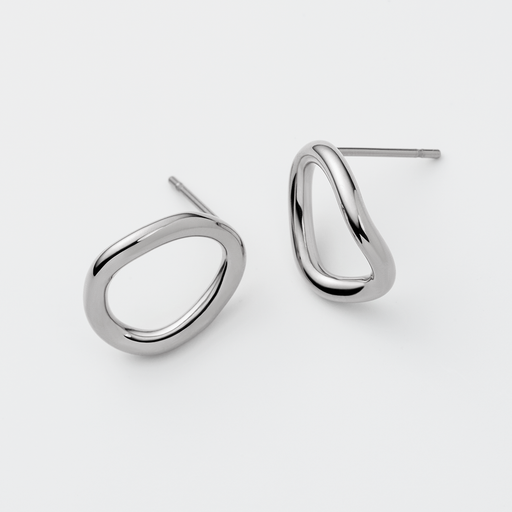Paul Hewitt Waves Mono Ohrring Silber 50% Rabatt mit kostenlosem Versand