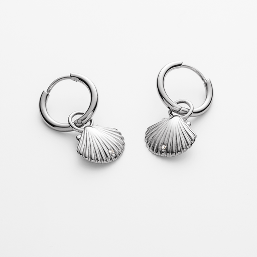 Paul Hewitt Scallop Ohrring Silber Blitzverkäufe