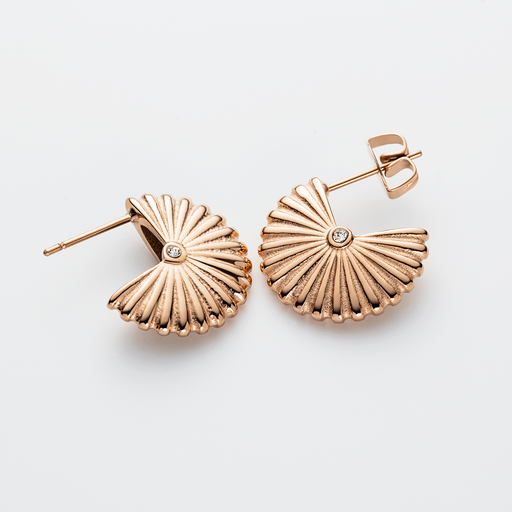 Paul Hewitt Scallop Ohrstecker Roségold Kostenloser Versand