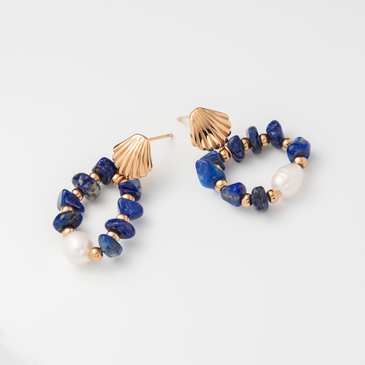 Paul Hewitt Scallop Stone Ohrring Roségold Sonderangebot