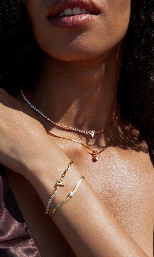 Paul Valentine Brilliant Sleek Necklace Tiefpreis