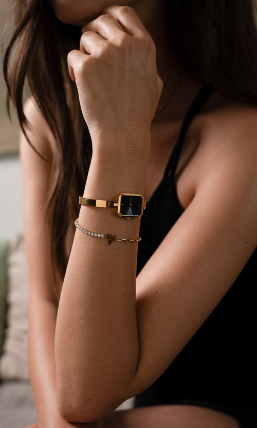 Paul Valentine Ethereal Watch & Bracelet Set Neueste Mode