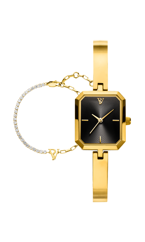 Paul Valentine Ethereal Watch & Bracelet Set Neueste Mode
