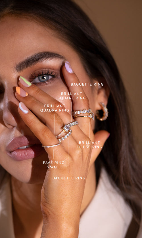 Paul Valentine Pavé Ring Small Super Sparpreis
