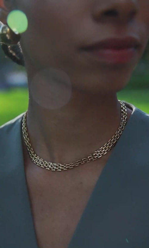 Paul Valentine Avenue Chunky Necklace Kostenlose Rückgabe