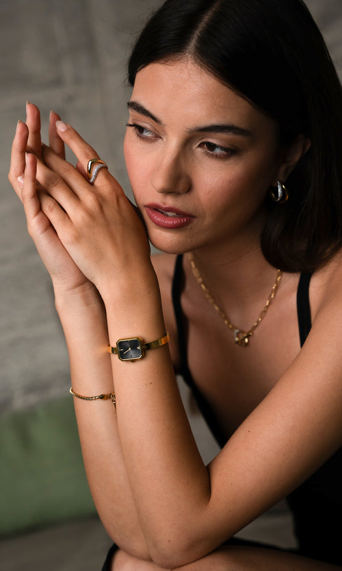 Paul Valentine Ethereal Watch Gold Neueste Stile