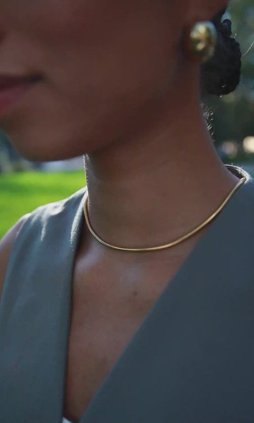 Paul Valentine Avenue Snake Necklace Letzte 2 Tage