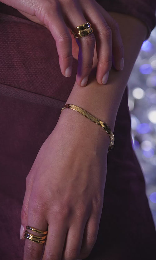 Paul Valentine Molten Sleek Bracelet Letzter Tag