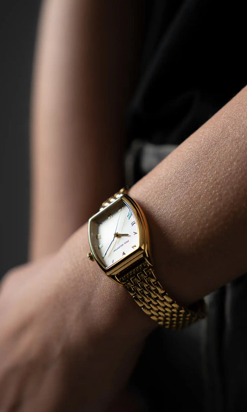 Paul Valentine Avenue Watch Gold Zeitbegrenzte Promotion