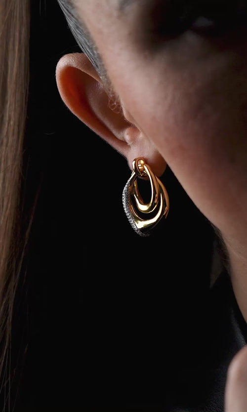 Paul Valentine Crystal Galaxy Earrings Begrenzt auf 3 Tage