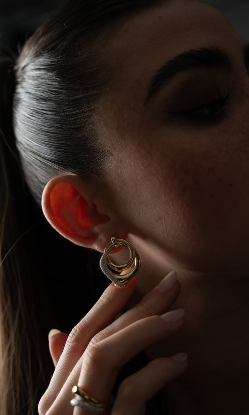 Paul Valentine Crystal Galaxy Earrings Begrenzt auf 3 Tage