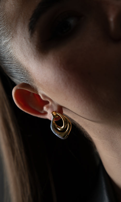 Paul Valentine Crystal Galaxy Earrings Begrenzt auf 3 Tage