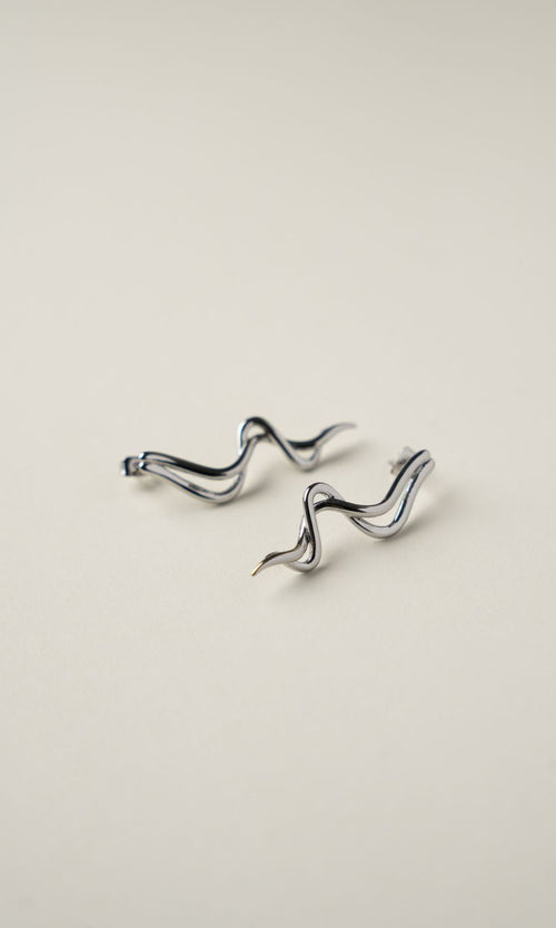 Paul Valentine Wave Rush Earrings Kostenloser Versand