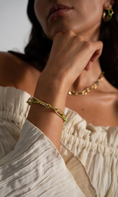 Paul Valentine Wave Rush Enamel Bracelet Sonderangebot