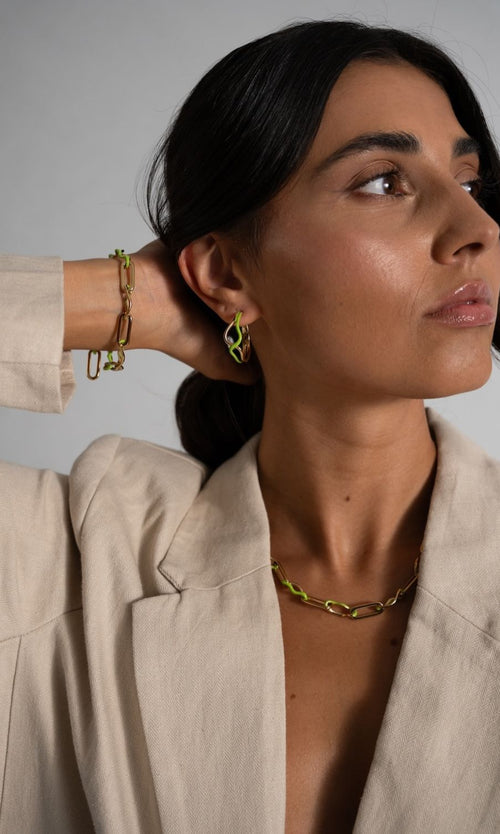Paul Valentine Wave Rush Enamel Hoops Versandkostenfrei