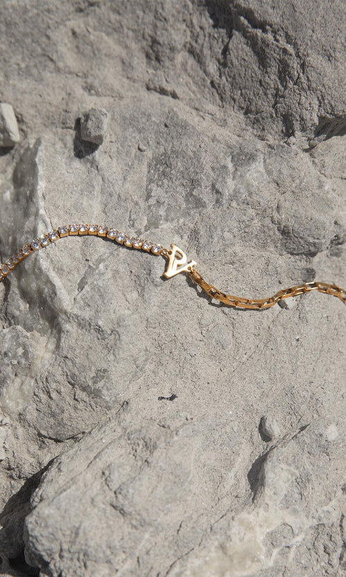 Paul Valentine PV Tennis & Chain Necklace Muttertagsangebot