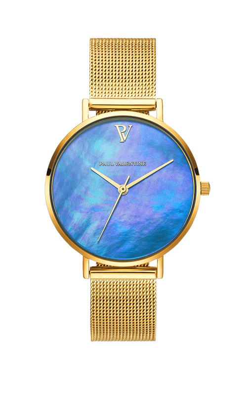 Paul Valentine Blue Seashell Mesh Heißer Verkauf
