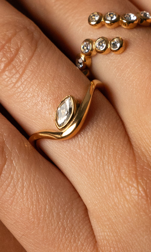 Paul Valentine Adorn Ring Marquise Neuheiten