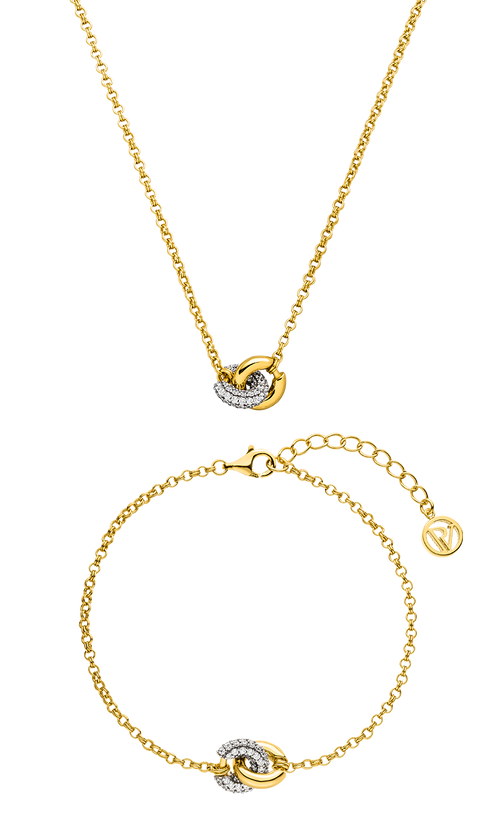 Paul Valentine Pure Necklace & Bracelet Set Letzte 3 Tage