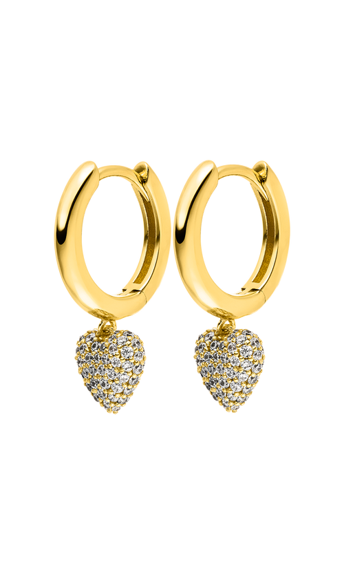 Paul Valentine Pure Heart Charm Hoops JETZT KAUFEN