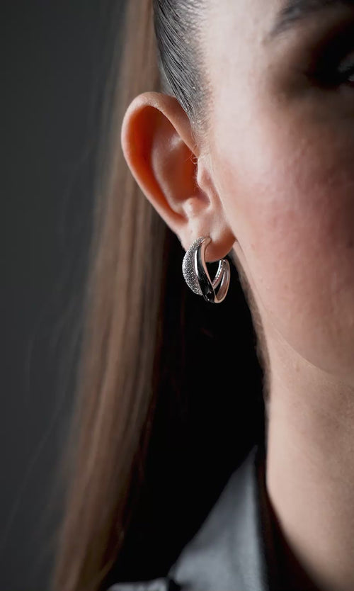 Paul Valentine Crystal Galaxy Hoops Zeitbegrenzte Promotion