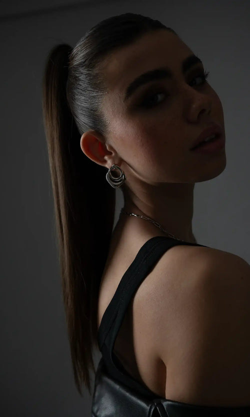 Paul Valentine Crystal Galaxy Earrings Nur für heute