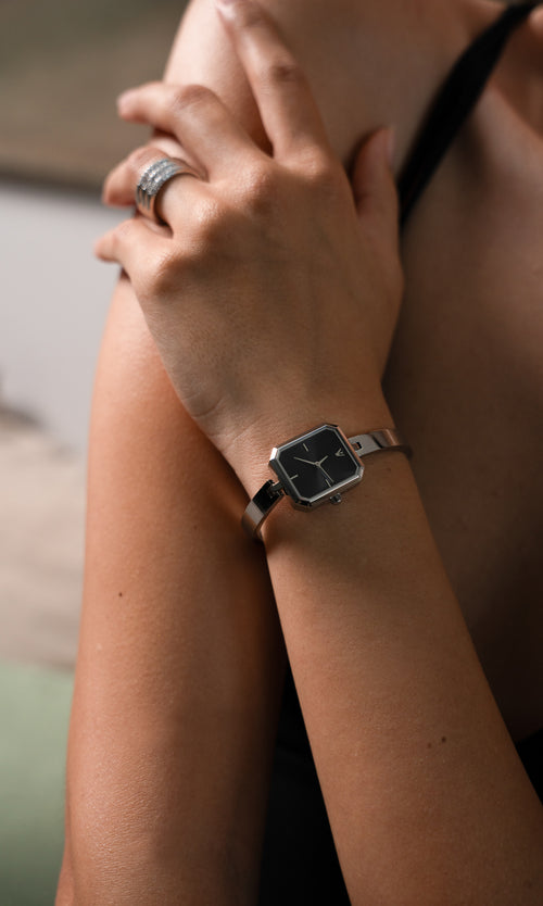 Paul Valentine Ethereal Watch Silver Sonderangebot der Fabrik