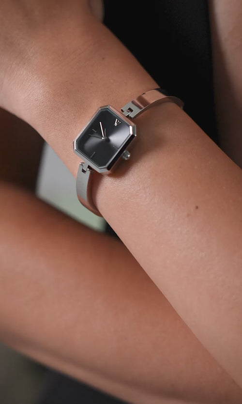 Paul Valentine Ethereal Watch Silver Sonderangebot der Fabrik