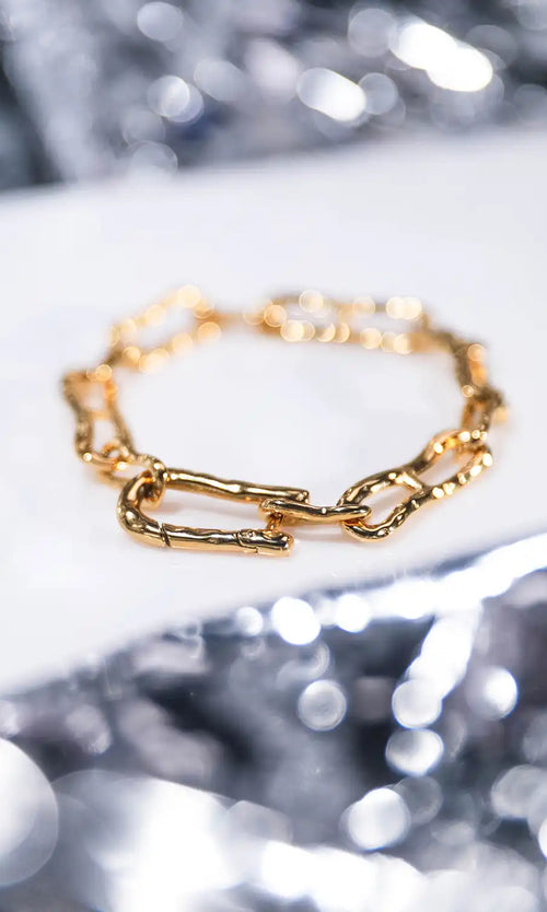 Paul Valentine Molten Chunky Bracelet Clearance-Verkauf