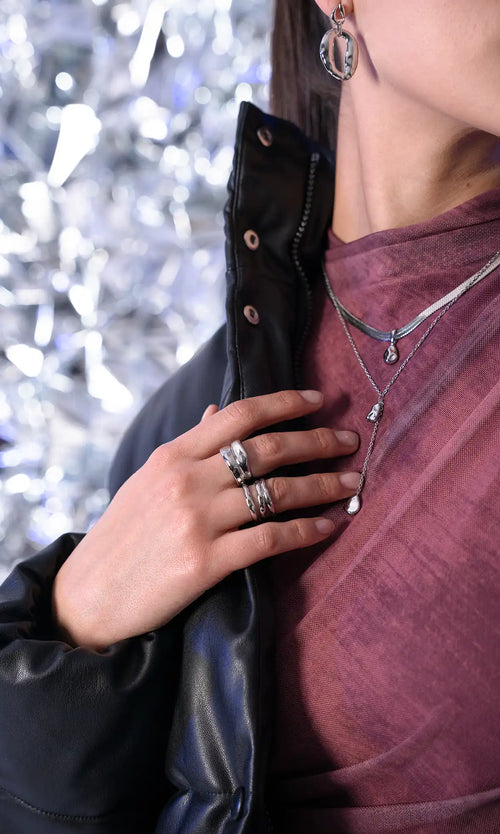 Paul Valentine Molten Triple Ring Fabrikladen