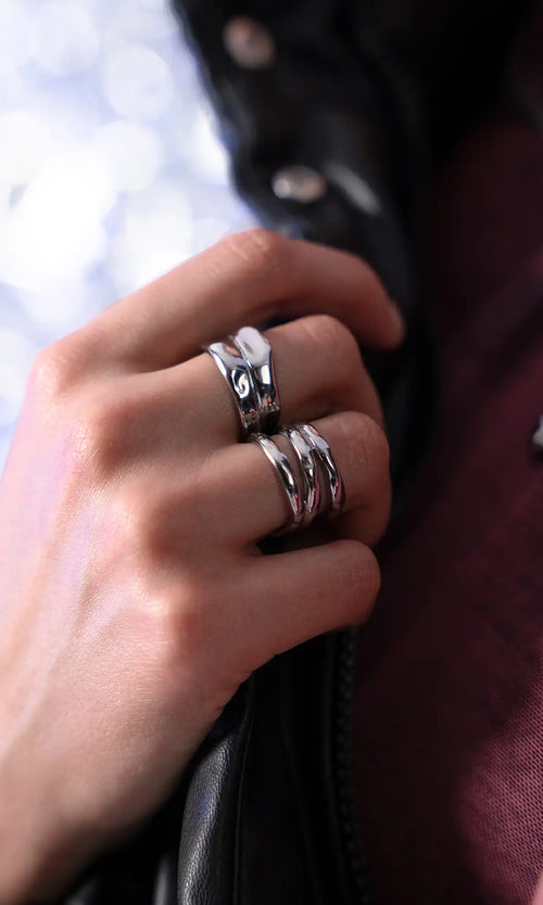 Paul Valentine Molten Triple Ring Fabrikladen