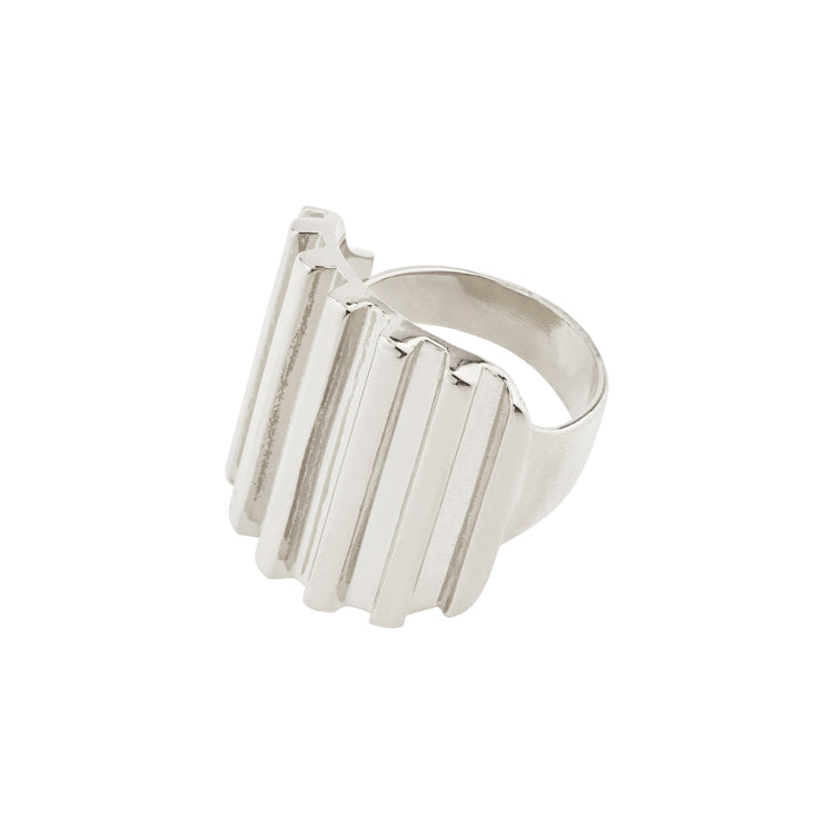 Pilgrim LAUREL recycelter Ring versilbert Nur für heute