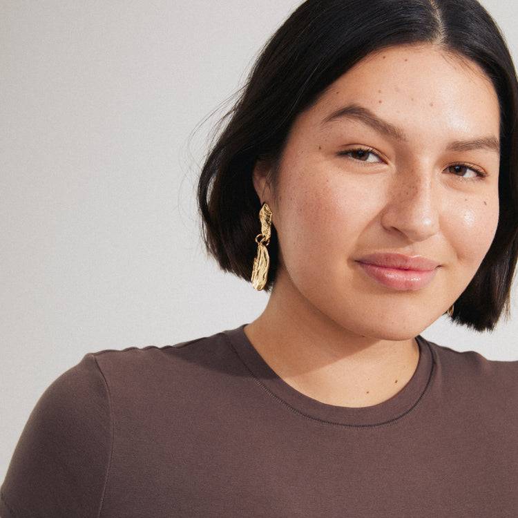 Pilgrim BLOOM recycelte Ohrringe vergoldet Discount Store für neue Produkte