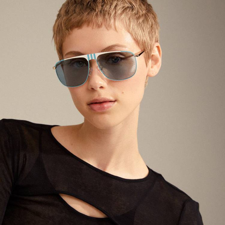 Pilgrim YANARA Sonnenbrille Blau/Gold Black Friday Preise