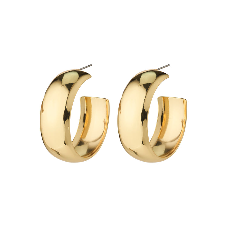 Pilgrim NAIA recycelte mega-chunky Hoops vergoldet Rabatte dieses Monats