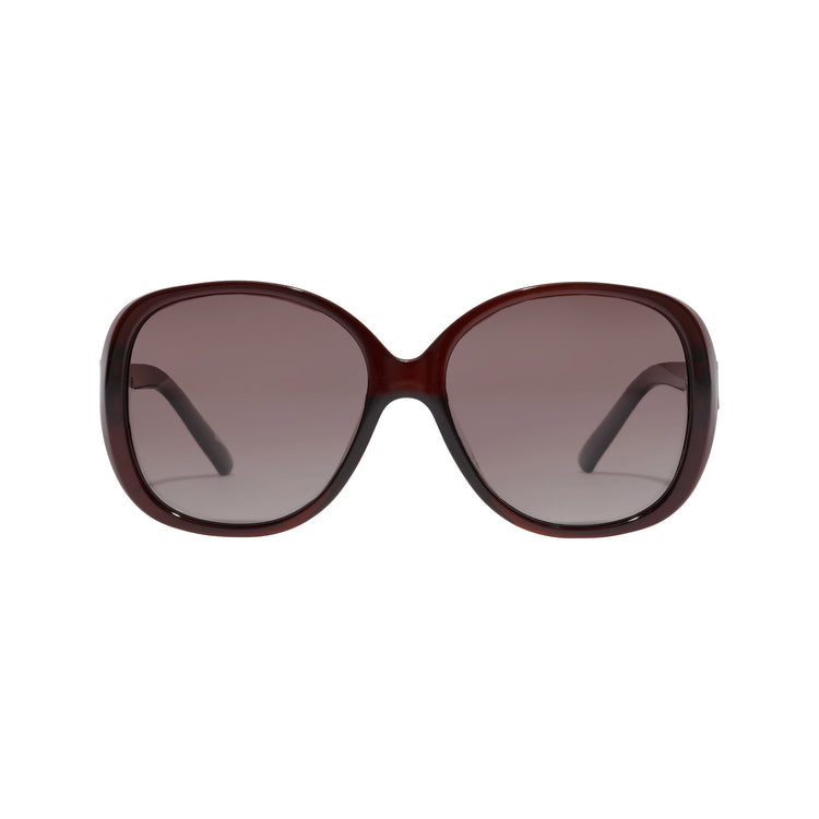 Pilgrim PARKER Oversized-Retro-Sonnenbrille, Braun Vatertagsangebot