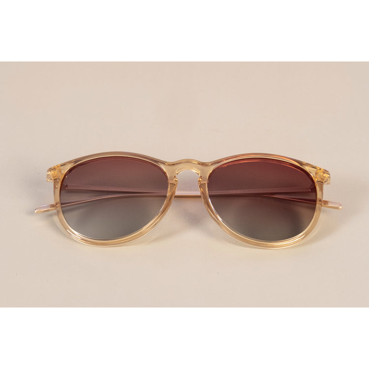 Pilgrim VANILLE Sonnenbrille Hellbraun/Gold Heißer Verkauf