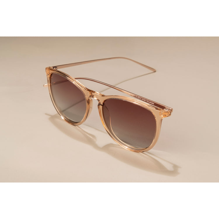 Pilgrim VANILLE Sonnenbrille Hellbraun/Gold Heißer Verkauf