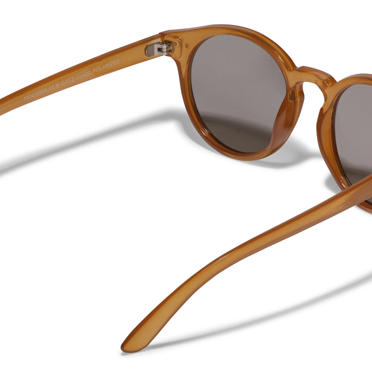 Pilgrim KYRIE Sonnenbrille Braun/Gold Neueste Mode