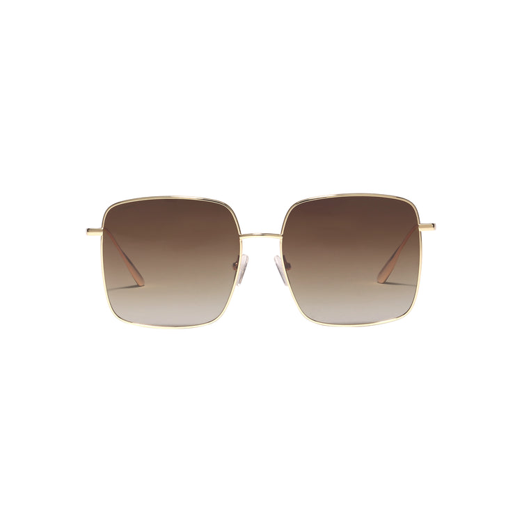Pilgrim JONAN Sonnenbrille Braun/Gold Große Rabatte