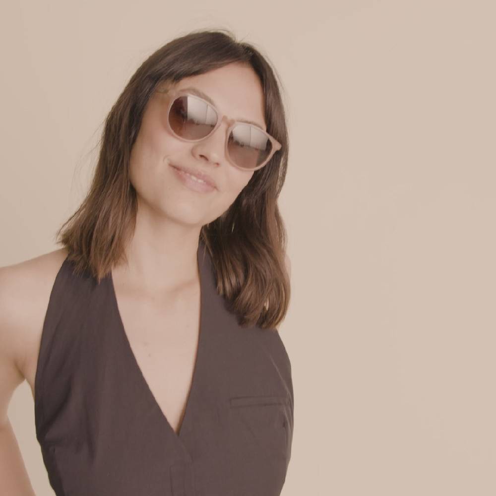Pilgrim SAHARA Recycelte Sonnenbrille Rosa Kauf eins, bekomm eins gratis