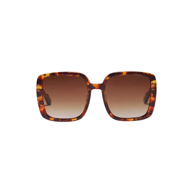 Pilgrim ALIET Sonnenbrille Schildpatt-Braun/Gold Tägliche Deals